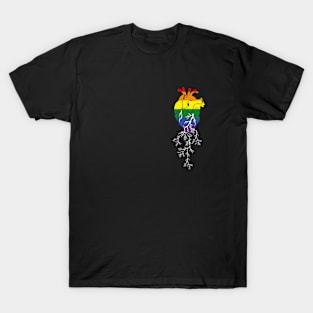 Love is love heart pocket T-Shirt